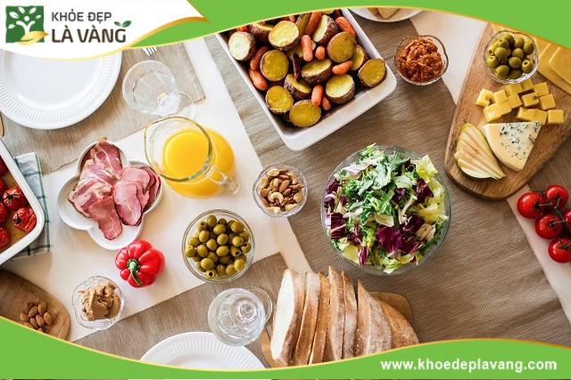 Đa dạng thực đơn ăn uống giúp chiều cao phát triển tốt