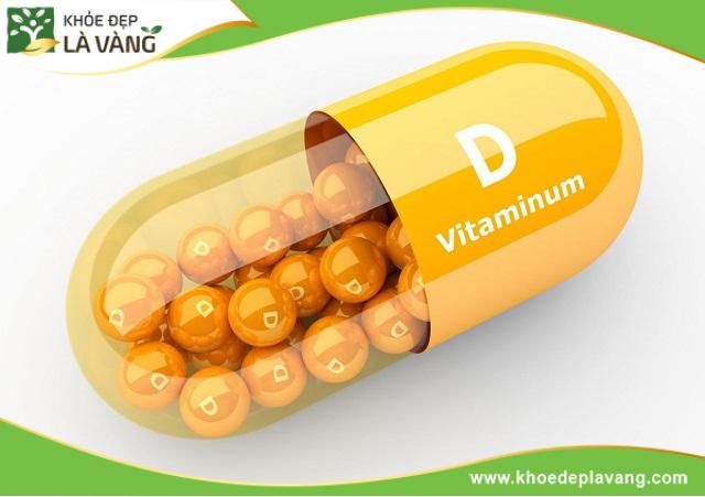 Bổ sung vitamin D trong thuốc để tăng khả năng hấp thụ canxi