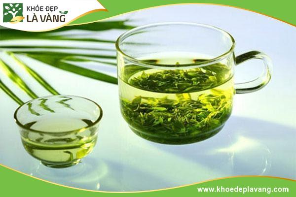 Chè xanh chứa EGCG – chất chống oxy hóa và được ví là kháng sinh tự nhiên