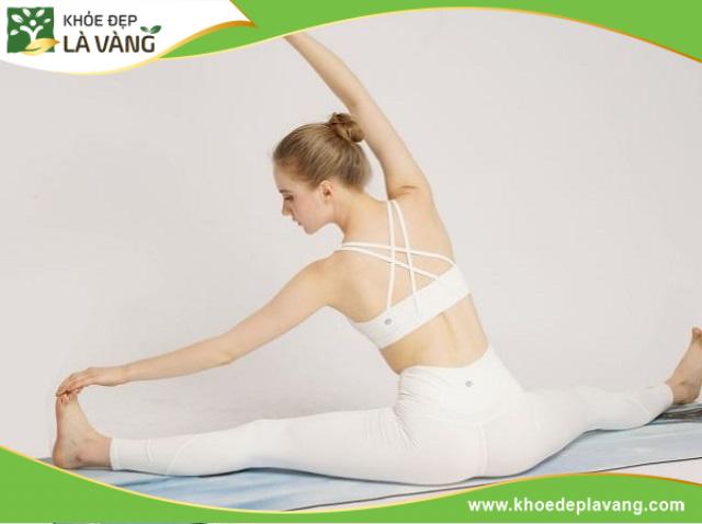 Tư thế xoạc chân tăng chiều cao hiệu quả