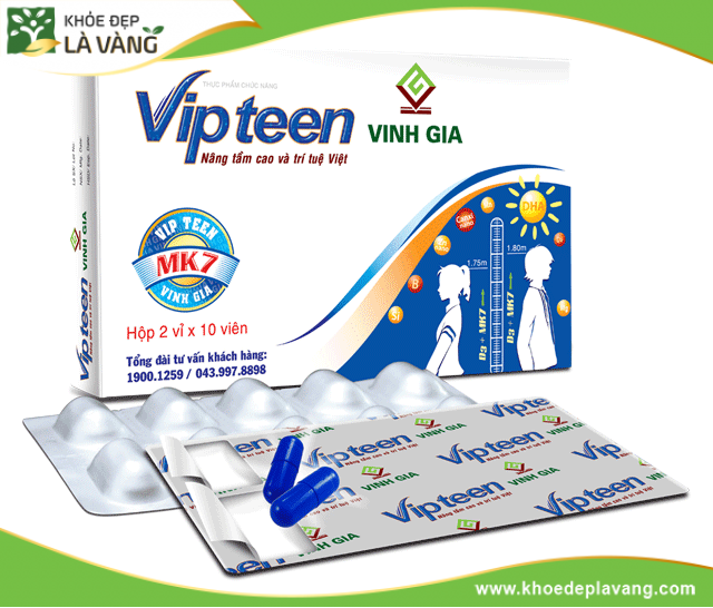 Thuốc tăng chiều cao Vipteen