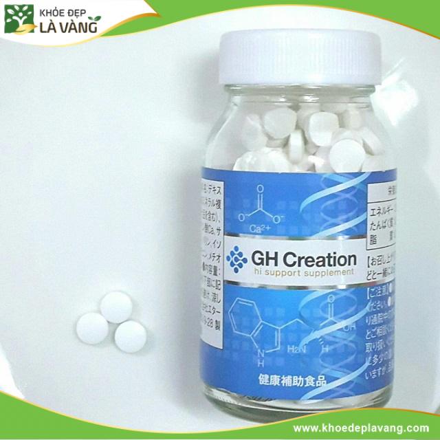 GH Creation chủ yếu thúc đẩy hormone tăng trưởng