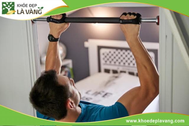 Tập xà đơn sẽ giúp săn chắc cơ bắp, rèn luyện xương tốt hơn