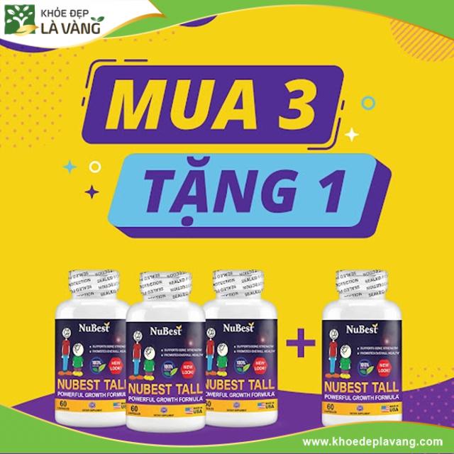 NuBest Tall là một trong những sản phẩm tăng chiều cao được người Mỹ tin dùng