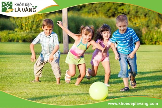 Môi trường sống lành mạnh giúp trẻ phát triển thể chất tối ưu