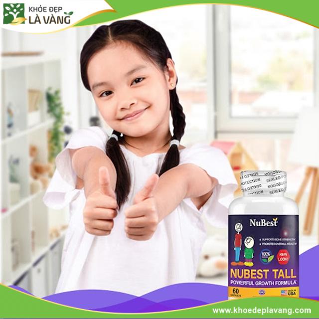 NuBest Tall - Một loại thực phẩm bổ sung giúp trẻ cao lớn vượt trội