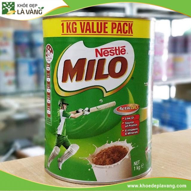 Sữa milo dành cho trẻ từ 6 tuổi trở lên