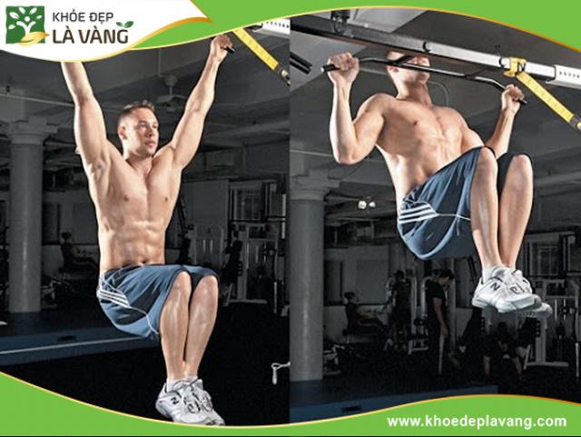 Treo người rất hiệu quả trong việc kéo dài cột sống