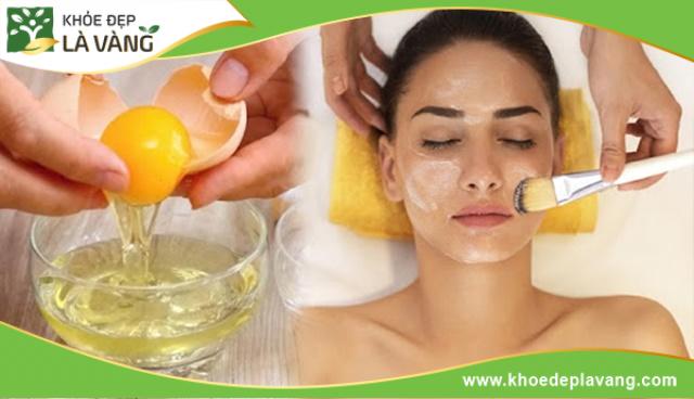 Trứng gà là một trong những nguyên liệu làm đẹp rất được yêu thích