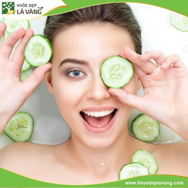 Nên lựa chọn loại dưa leo sạch, chất lượng để làm đẹp da