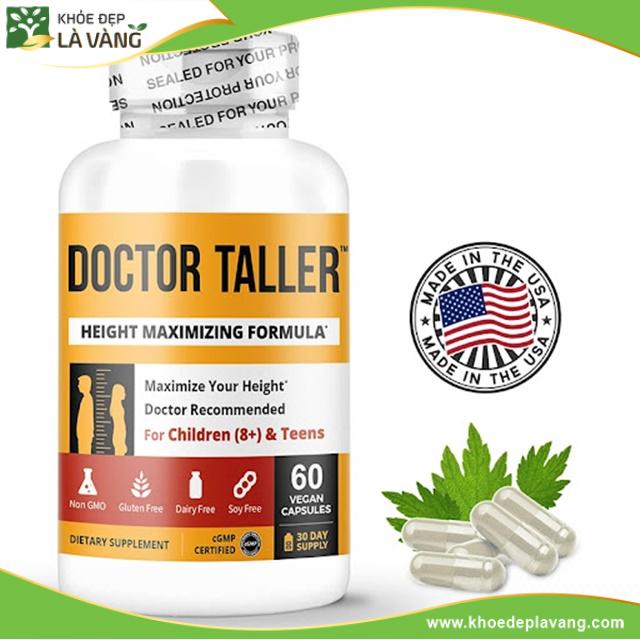 #Review Doctor Taller - Viên uống tăng chiều cao của Mỹ có hiệu quả không?