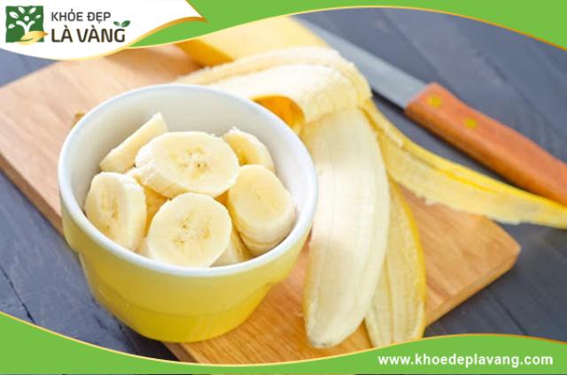 Chuối giàu kali có lợi cho sự phát triển của hệ xương