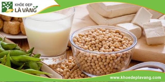 Đậu nành giàu protein thực vật và Canxi rất tốt cho hệ xương