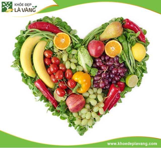 Chế độ ăn uống lành mạnh giúp khắc phục tình trạng dậy thì sớm