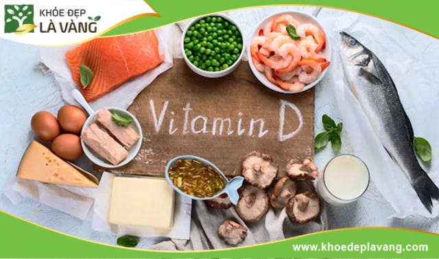 Thực phẩm là nguồn bổ sung vitamin D hiệu quả cho cơ thể