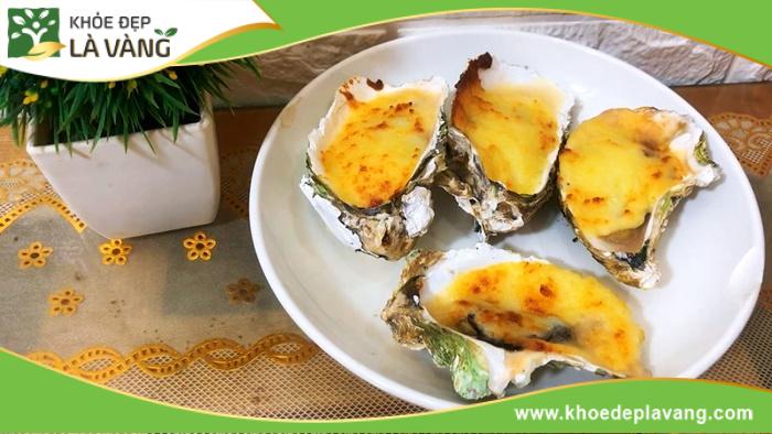 Hàu phô mai đút lò thơm ngon béo ngậy