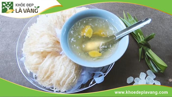 Yến chưng là món ngon từ yến tốt cho bà bầu